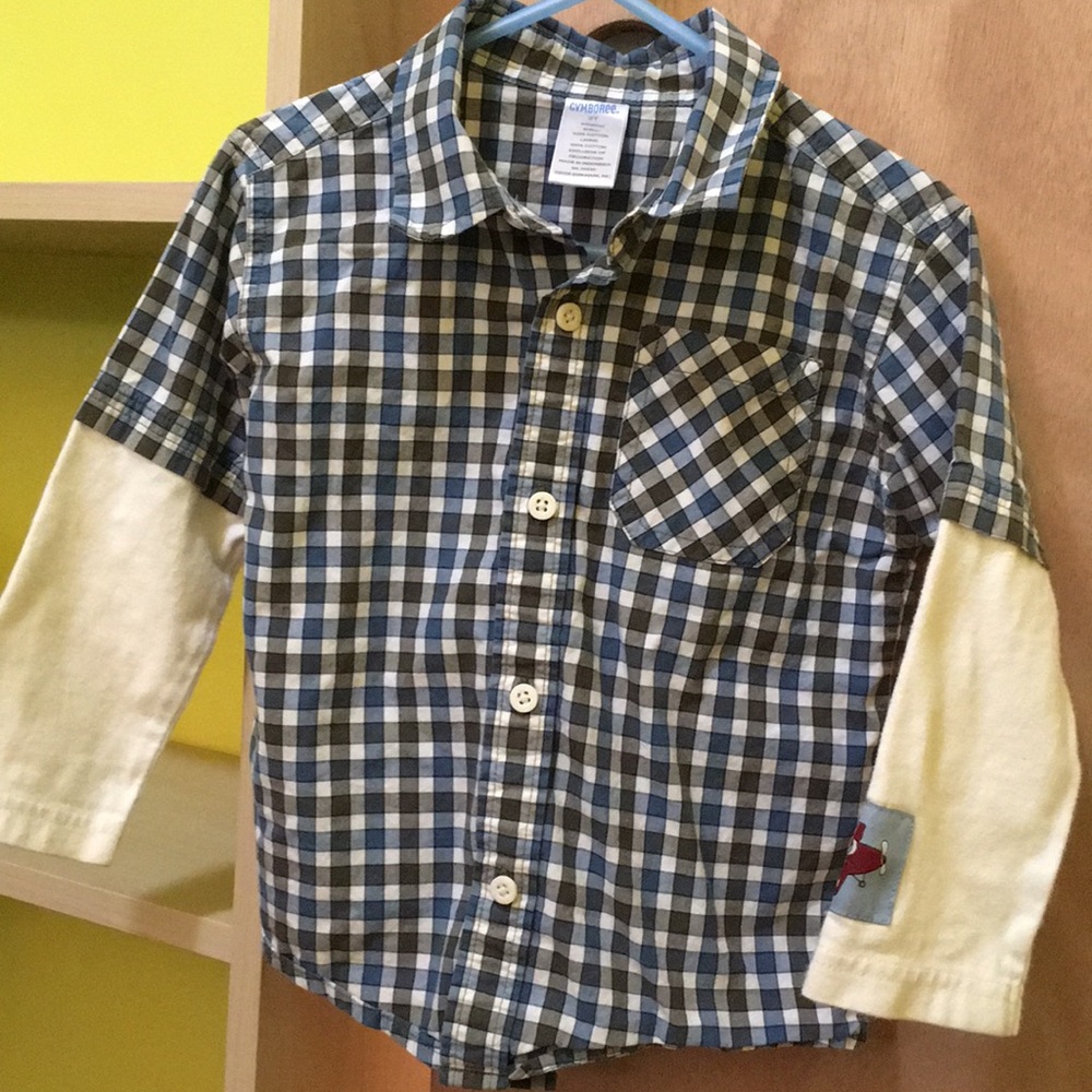 🐳5/$10 Gymboree long sleeve shirt tee size 2T